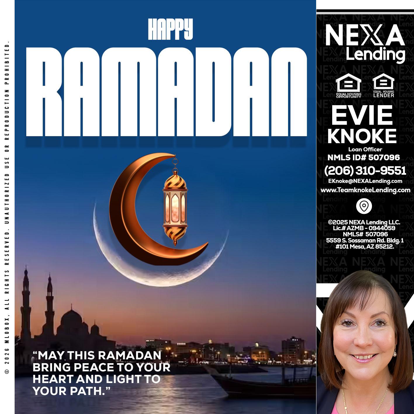 RAMADAN - Evie Knoke -Loan Officer