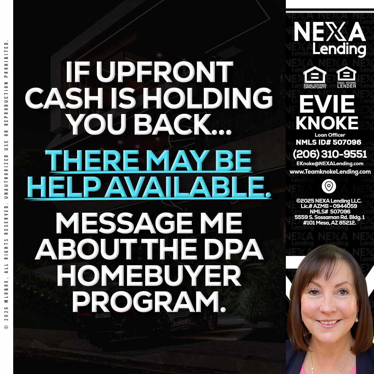 IF UPFRONT - Evie Knoke -Loan Officer