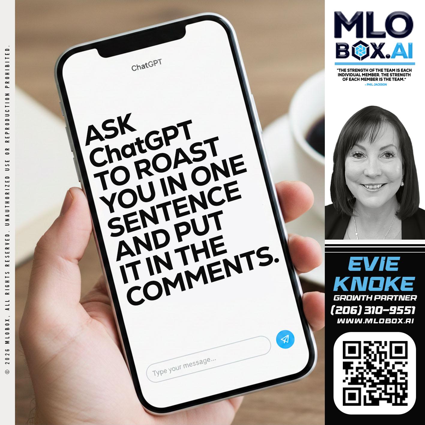 ASK CHAT GPT - Evie Knoke -Loan Officer