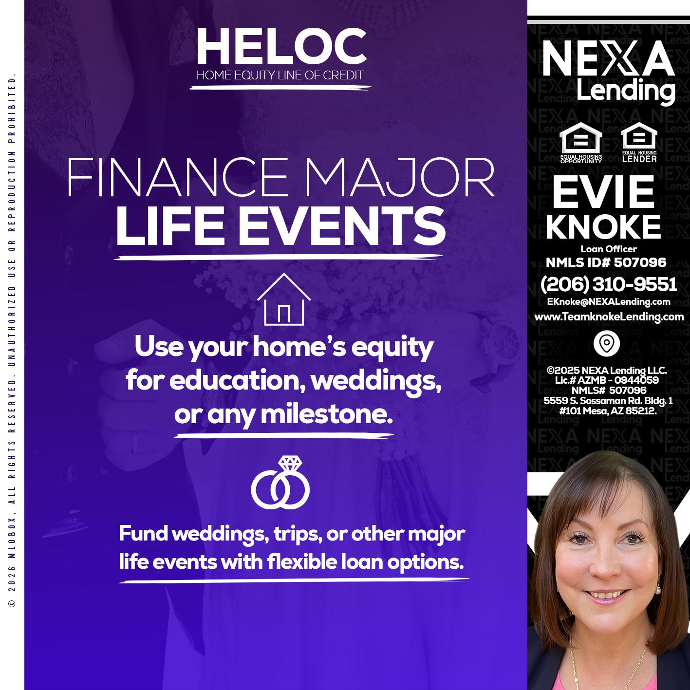 HELOC - Evie Knoke -Loan Officer