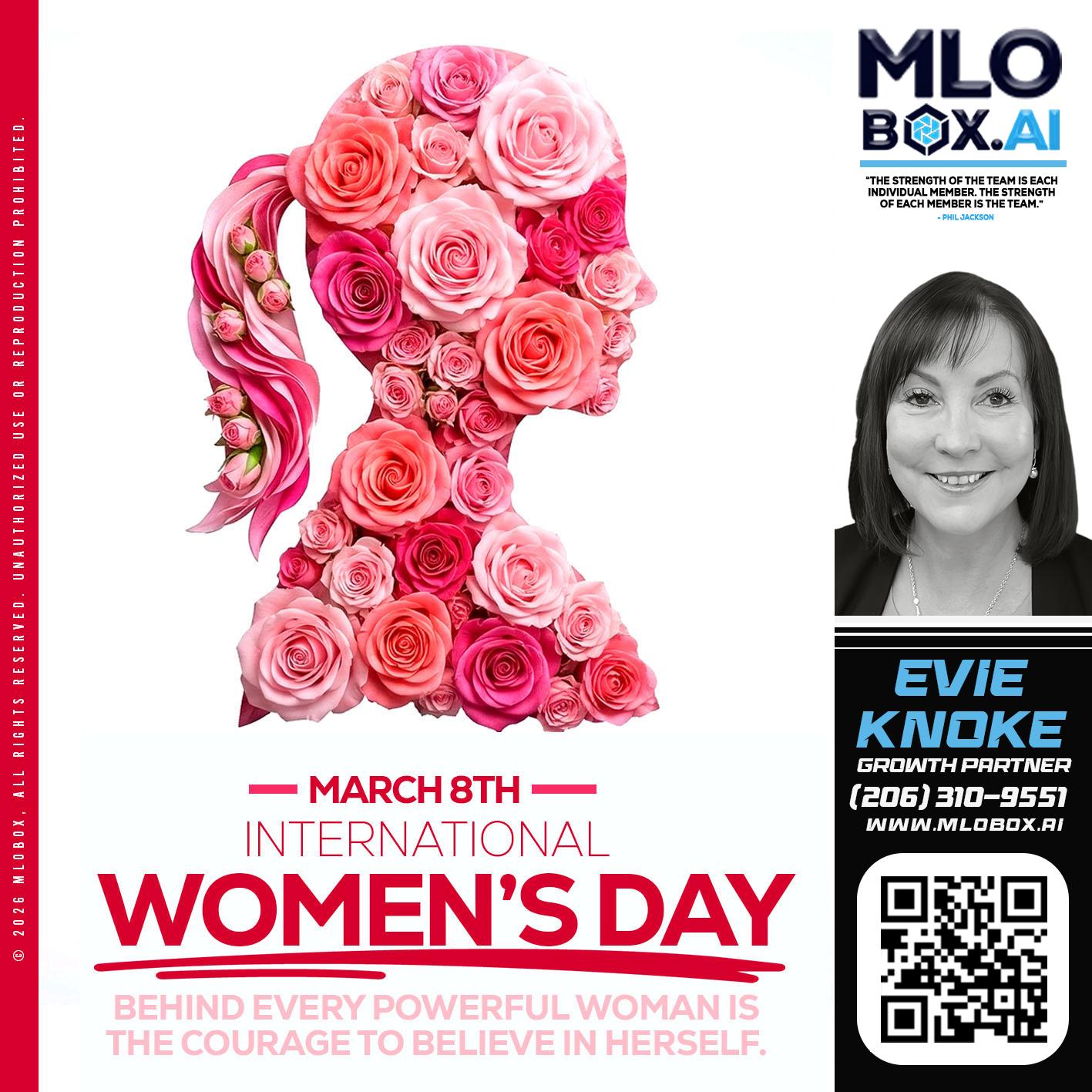 MARCH 8TH - Evie Knoke -Loan Officer