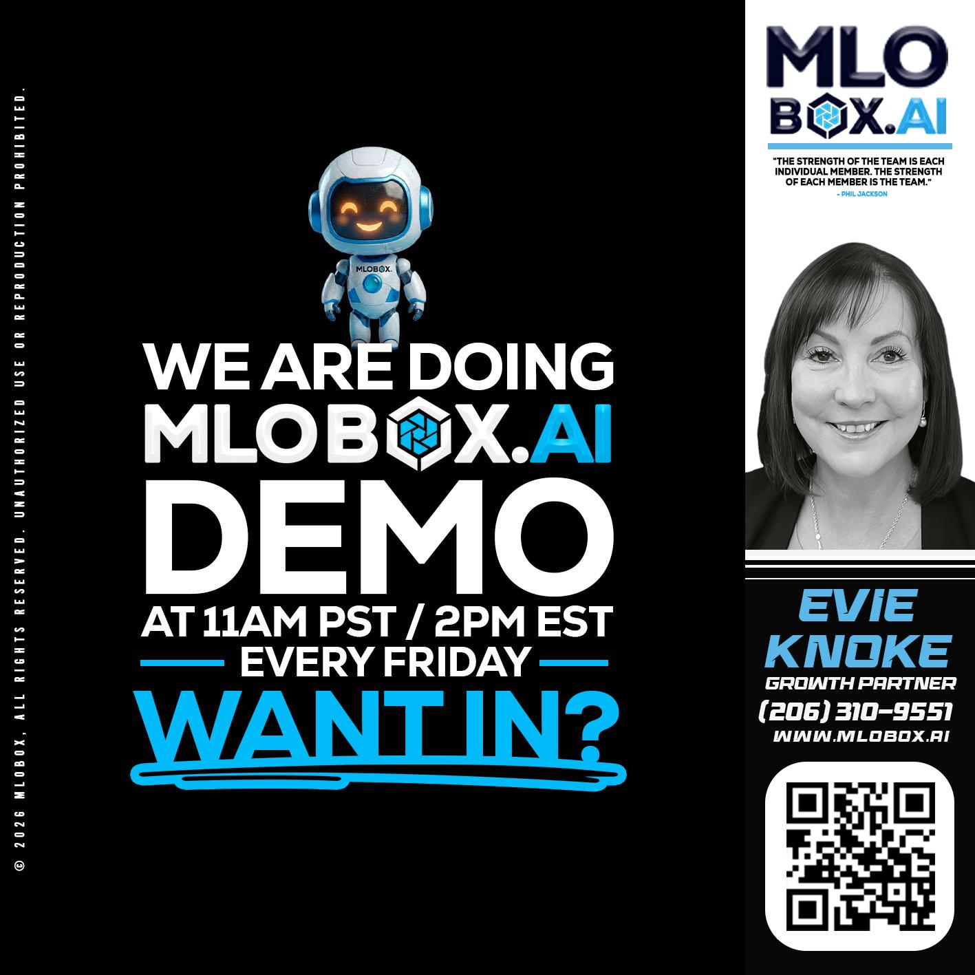 WE ARE DOING - Evie Knoke -Loan Officer