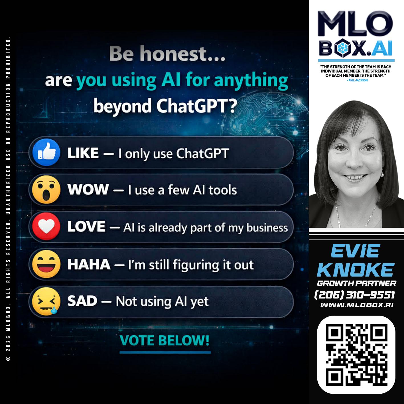 BE HONEST - Evie Knoke -Loan Officer