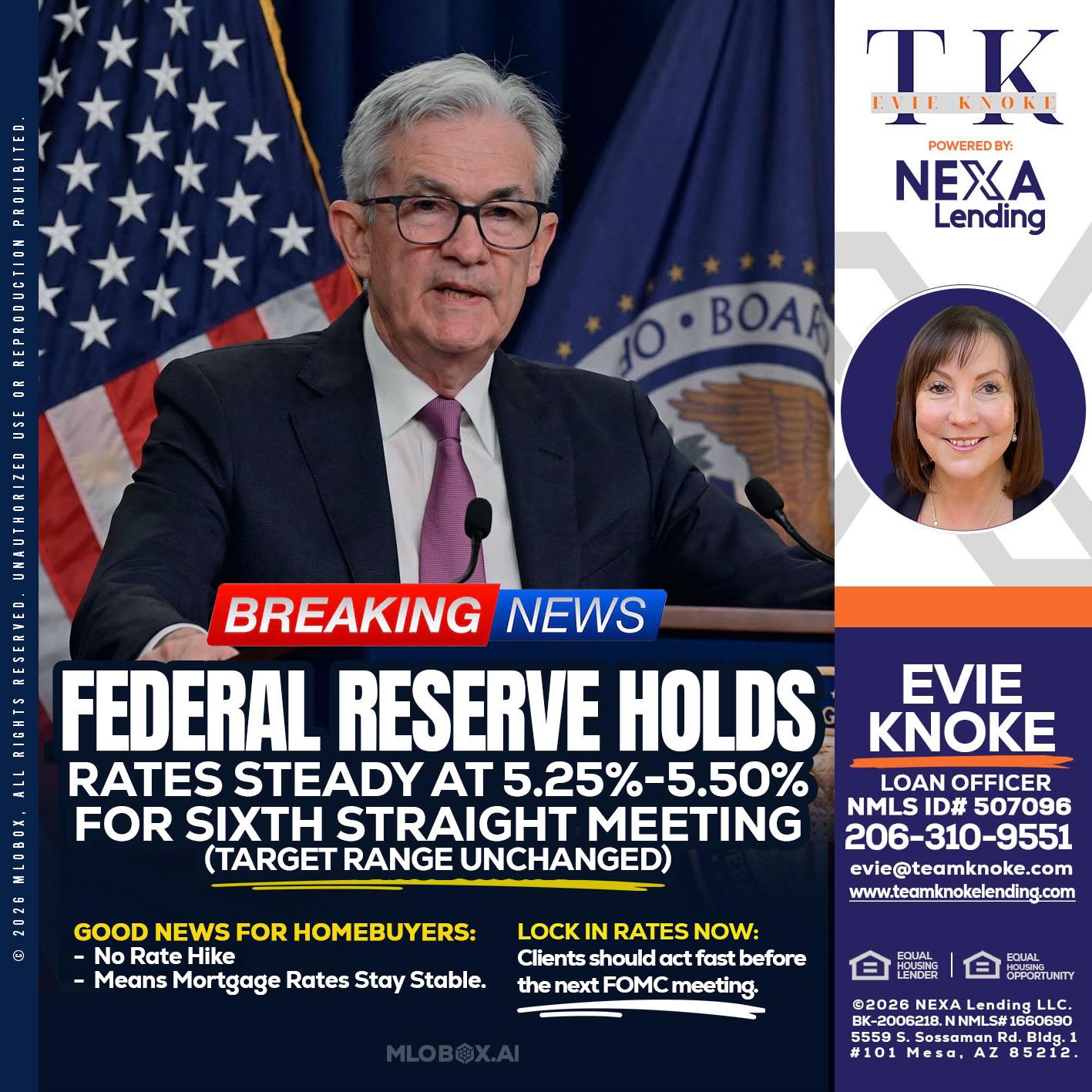 federal reserve - Evie Knoke -Loan Officer