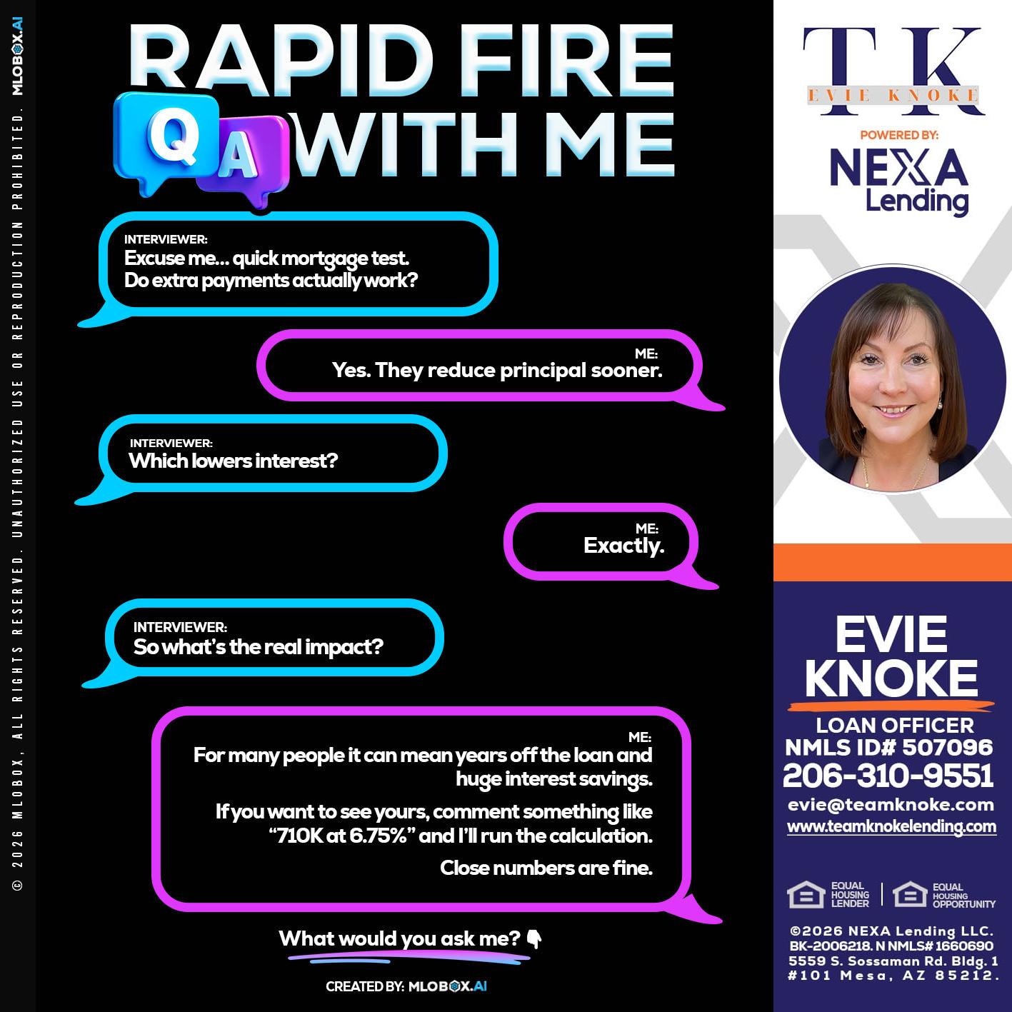 RAPID QA - Evie Knoke -Loan Officer