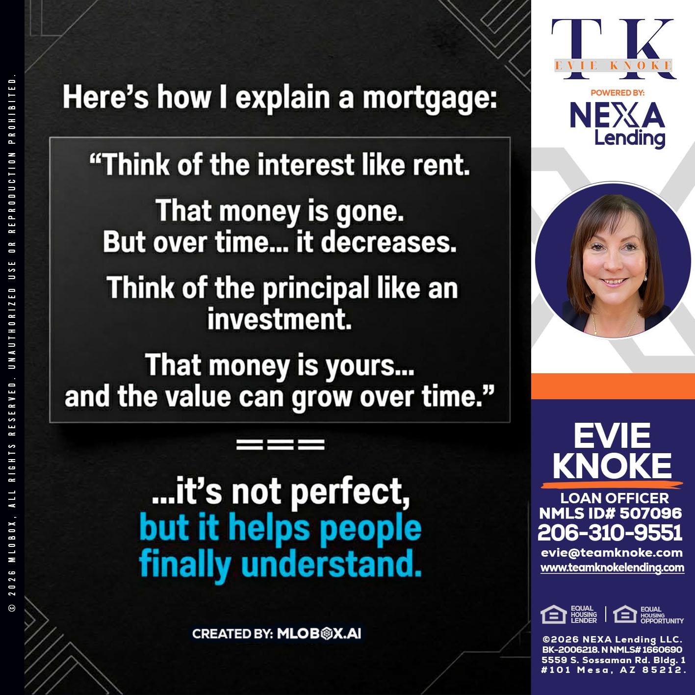 HERES NOW - Evie Knoke -Loan Officer