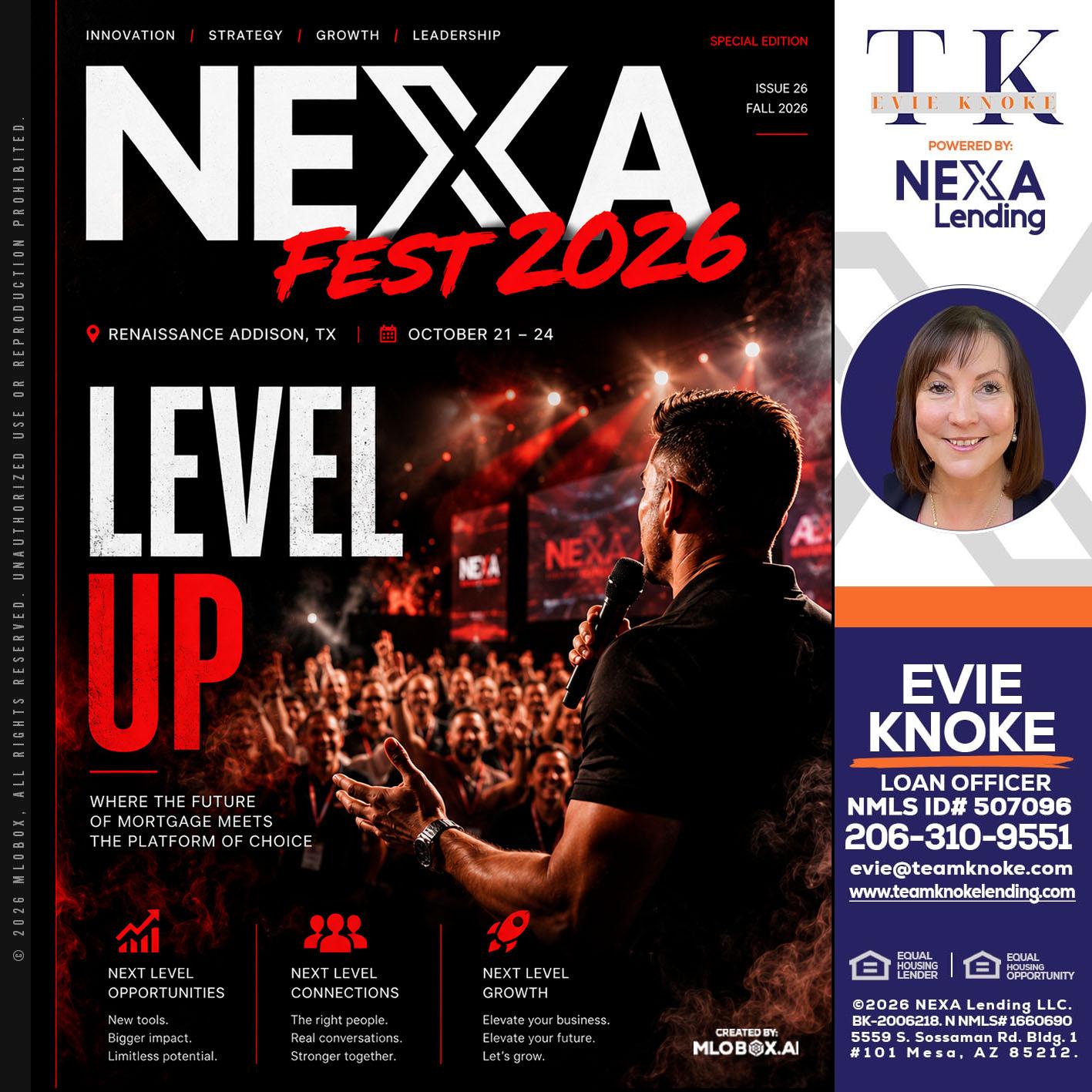 NEXA FEST 2026 - Evie Knoke -Loan Officer