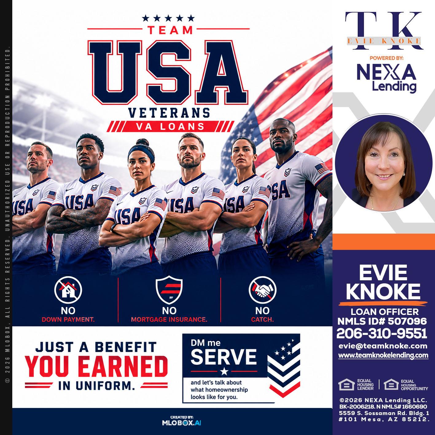 USA TEAM - Evie Knoke -Loan Officer