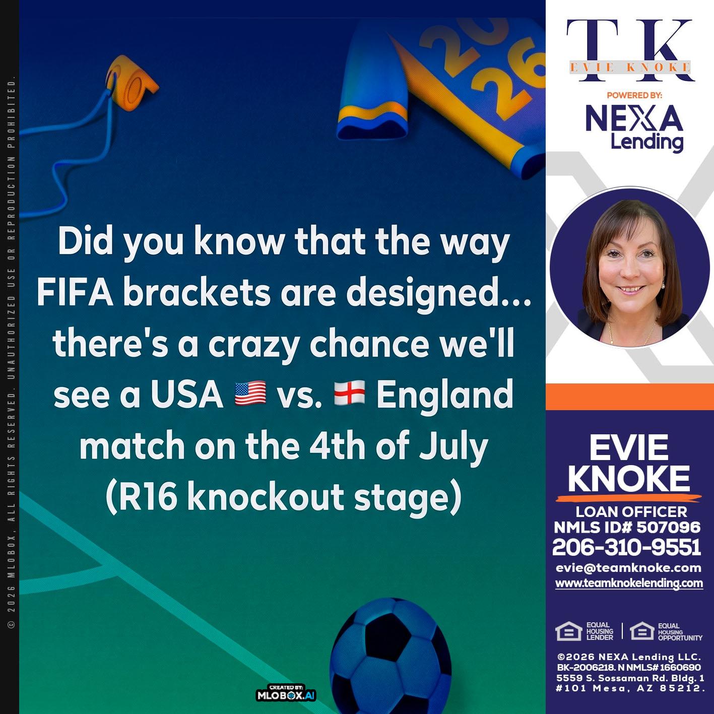 did you know? - Evie Knoke -Loan Officer